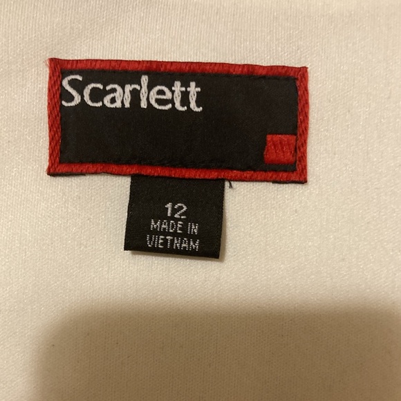 Scarlet Black and Cream Lace Dress - Picture 5 of 11